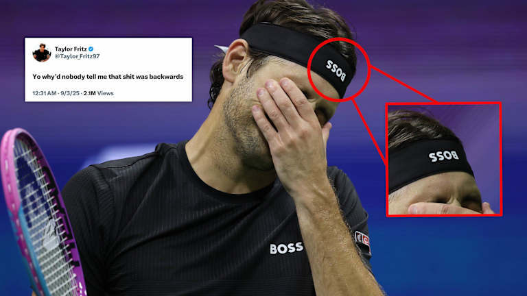 Fritz’s sponsor BOSS and girlfriend Morgan Riddle joined in on roasting the American.