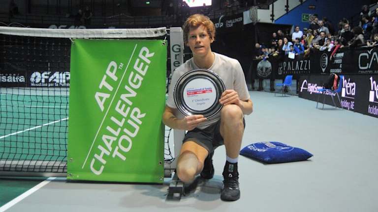 Remember when: Jannik Sinner's Bergamo Challenger triumph in 2019 was the start of his road to the top